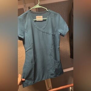 Sketchers Bahama Blue Women's V-Neck Scrub Set